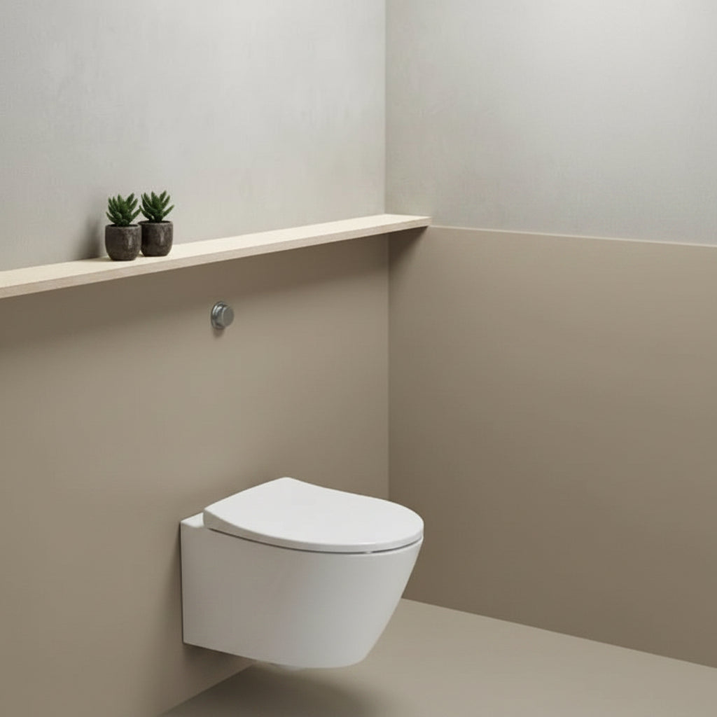 GSI CERAMICA Modo wc sospeso senza brida 981611 - bianco lucido
