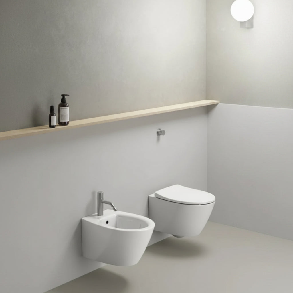 GSI CERAMICA Modo bidet sospeso 9864111 -  bianco lucido