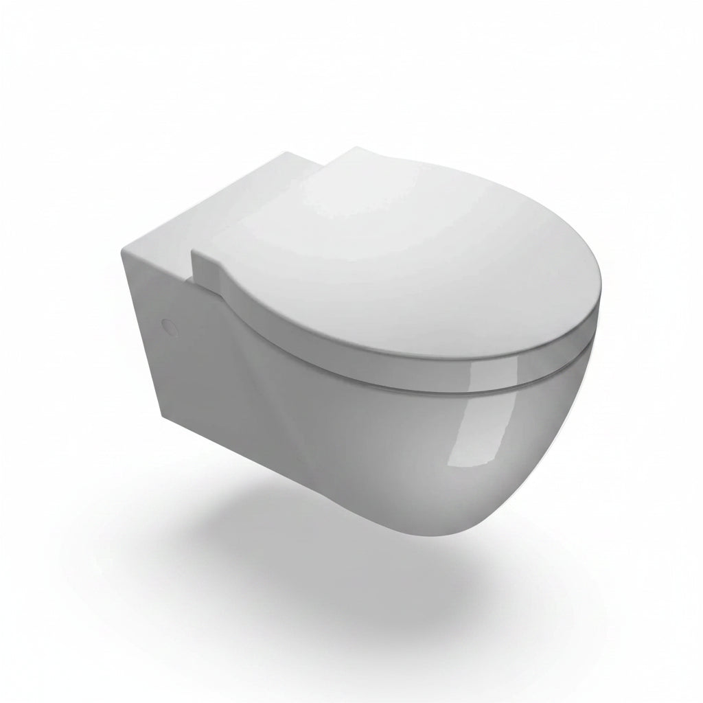 GSI CERAMICA Panorama wc sospeso 661211 - bianco lucido