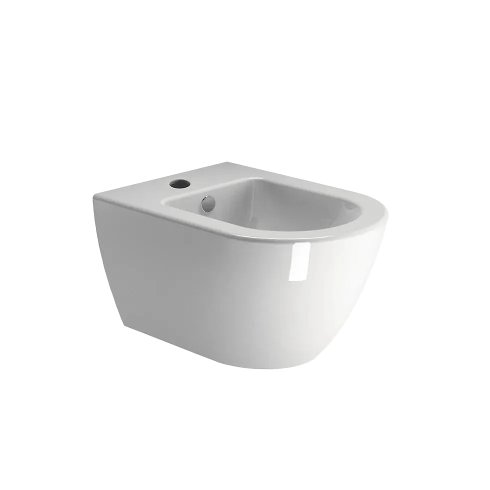 GSI CERAMICA Pura 50 bidet sospeso 8864111 -  bianco lucido