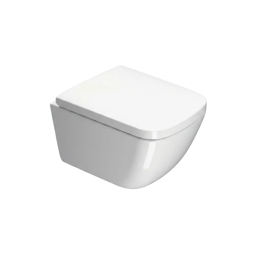GSI CERAMICA Sand copriwater soft-close MS90QC11 -  bianco lucido