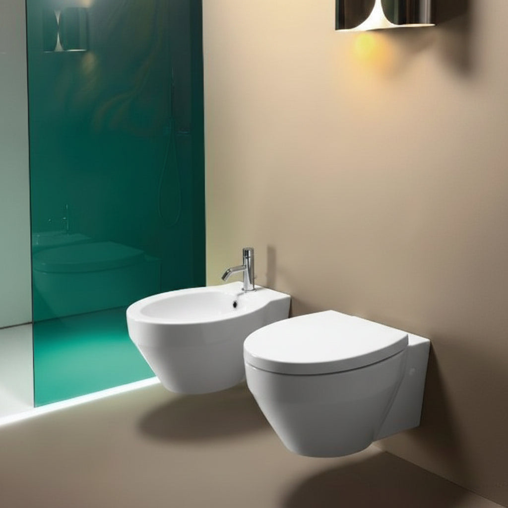 GSI CERAMICA Losanga wc sospeso 751011 - bianco