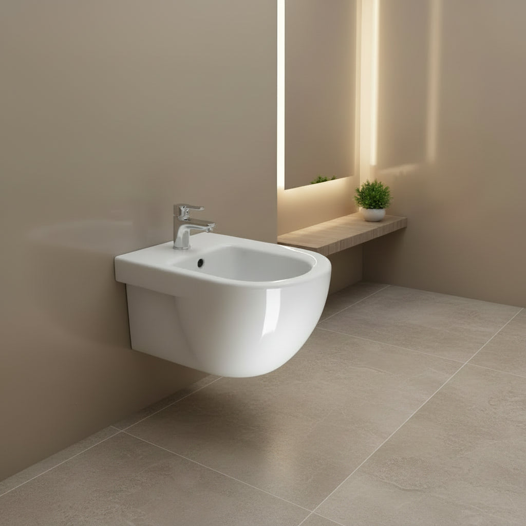 GSI CERAMICA City Pro bidet sospeso 916411 - Bianco lucido