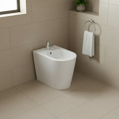 Galassia Core bidet a terra 7352 - bianco lucido