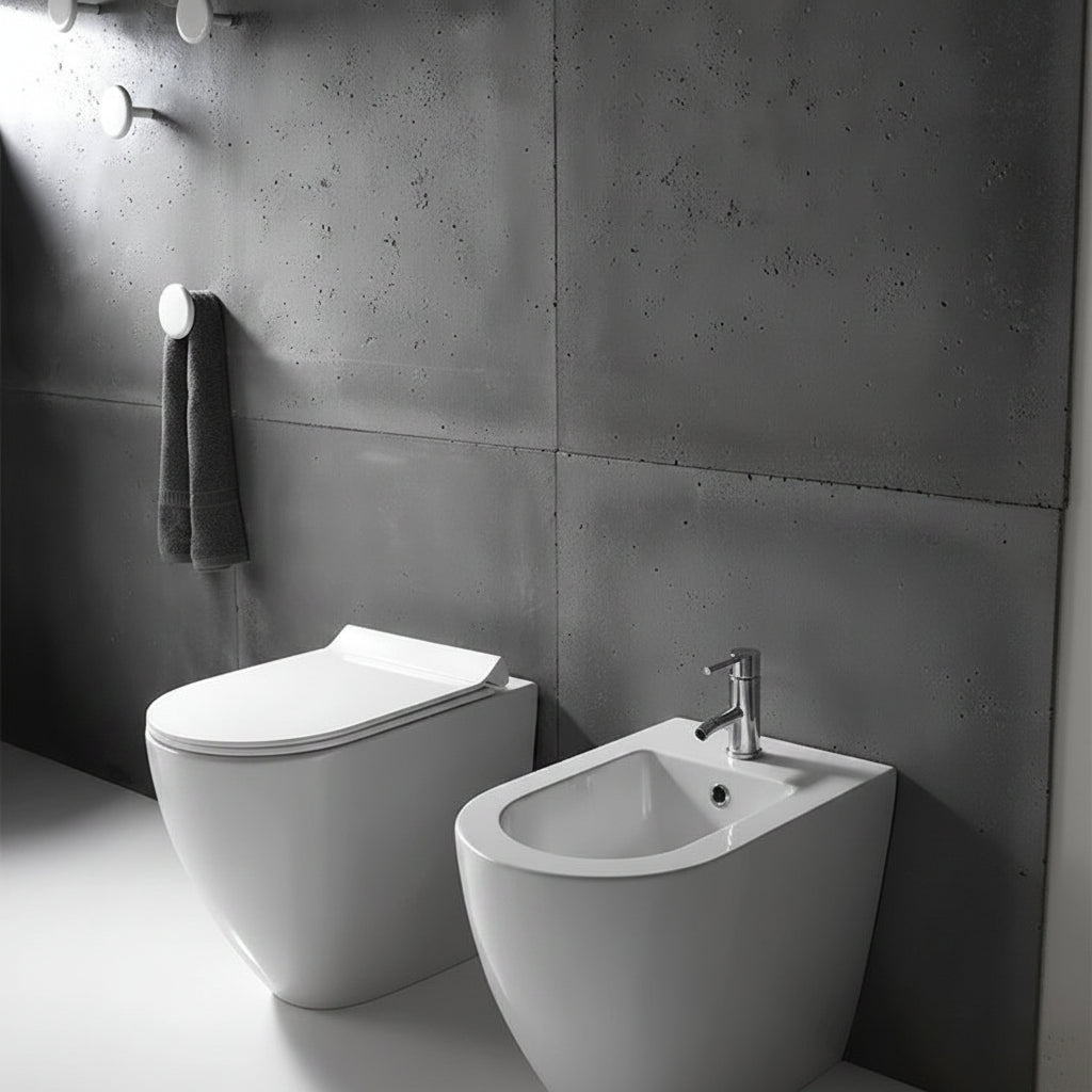 Galassia Dream wc a terra 7309 - bianco 