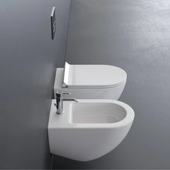 Galassia Dream bidet sospeso 7313 - bianco lucido