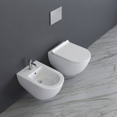 Galassia Dream bidet sospeso 7313 - bianco lucido