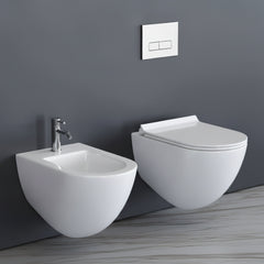 Galassia Dream wc sospeso senza brida 7317 - bianco lucido