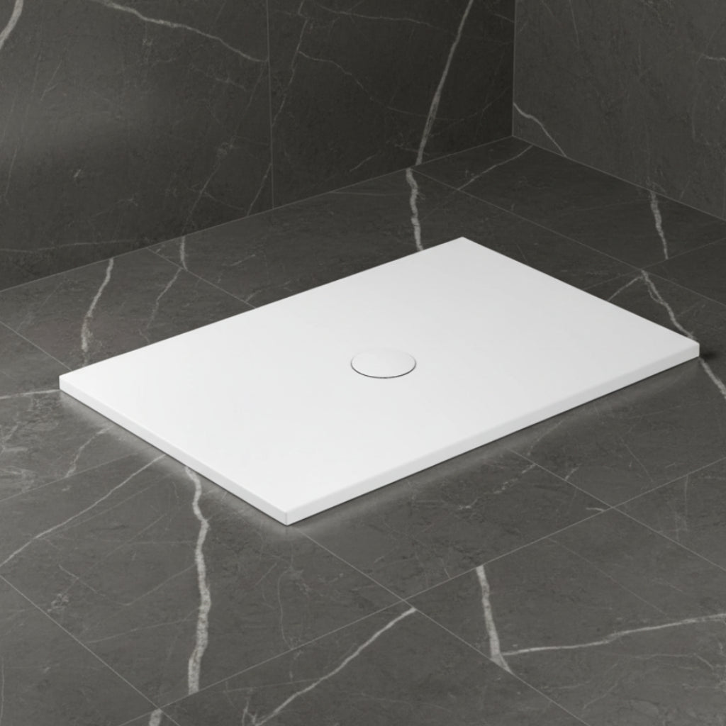 Galassia Folia piatto doccia in ceramica 120x80cm 1051MT - Bianco opaco