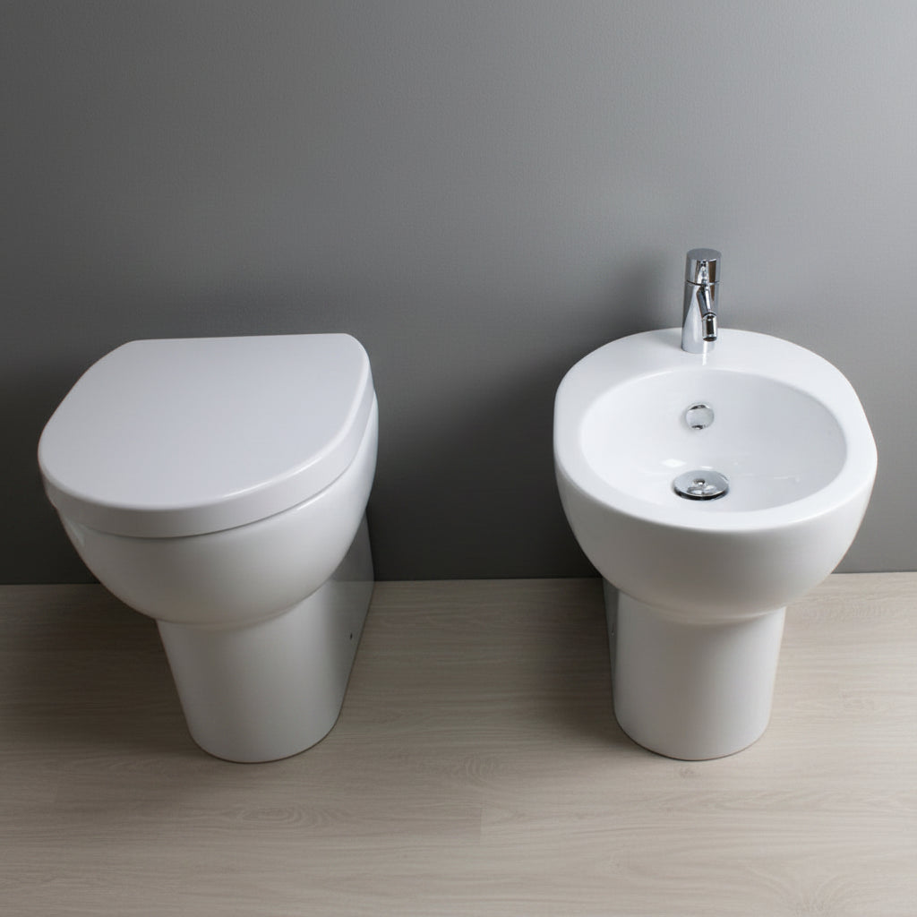 Galassia M2 wc a terra 5247 - bianco