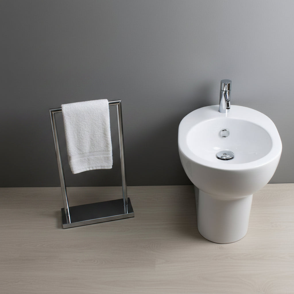 Galassia M2 bidet a terra 5248 - bianco