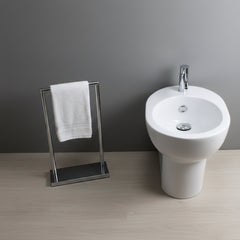 Galassia M2 bidet a terra 5248 - bianco