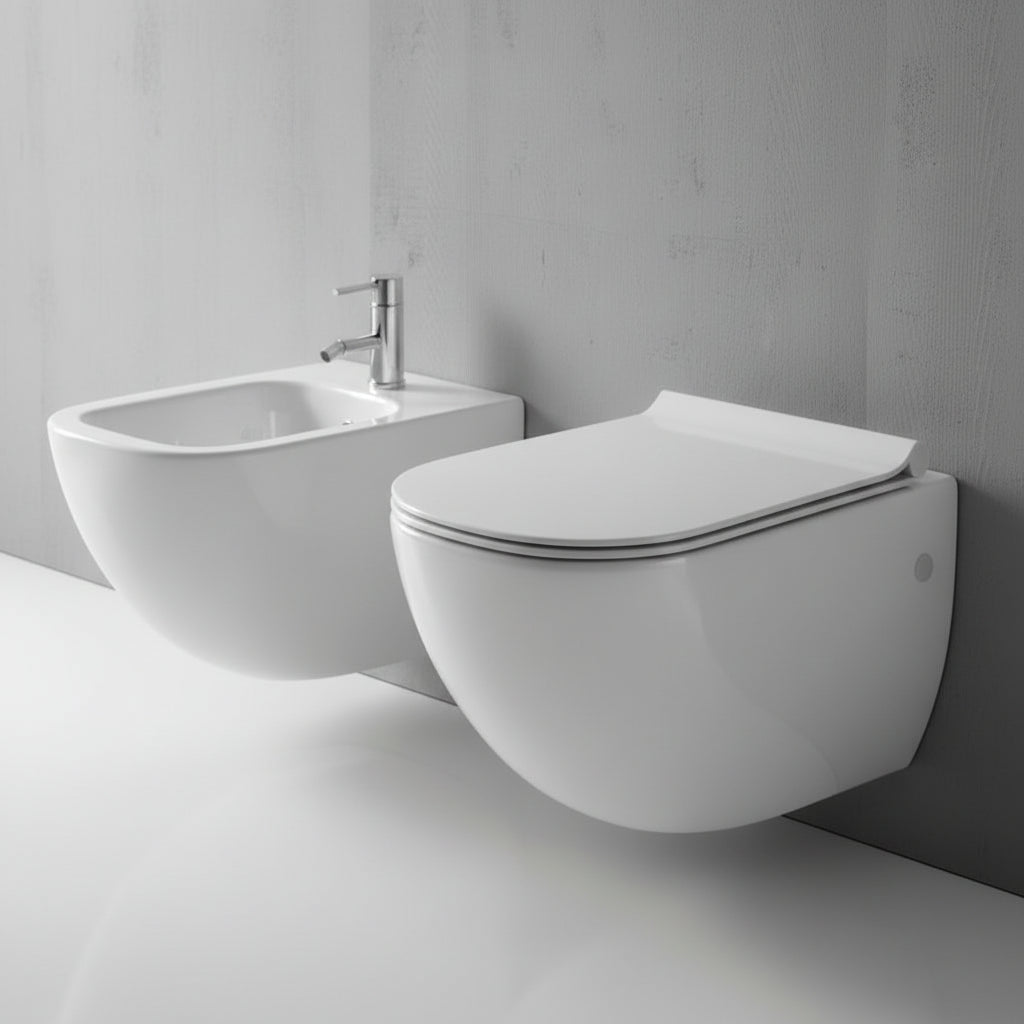 Galassia Plus Design wc sospeso 6111 - bianco
