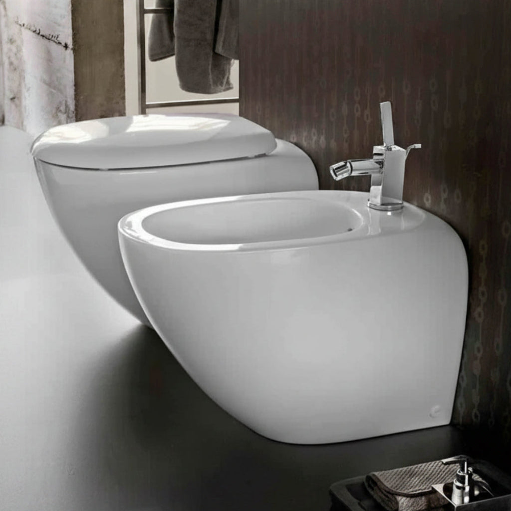 Geberit Easy bidet a terra 42251 - bianco lucido