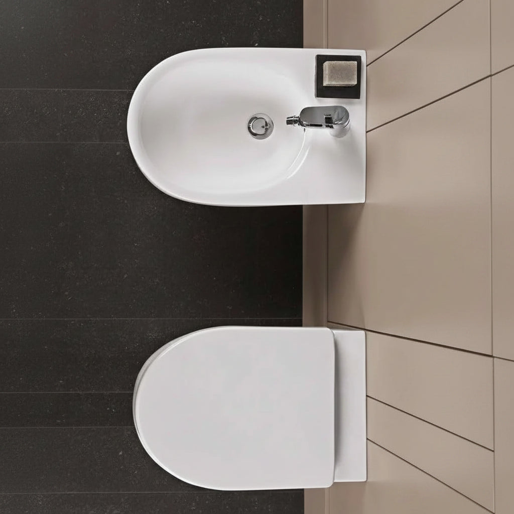 Geberit Fast bidet sospeso 782550 - bianco lucido