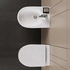 Geberit Fast bidet sospeso 782550 - bianco lucido