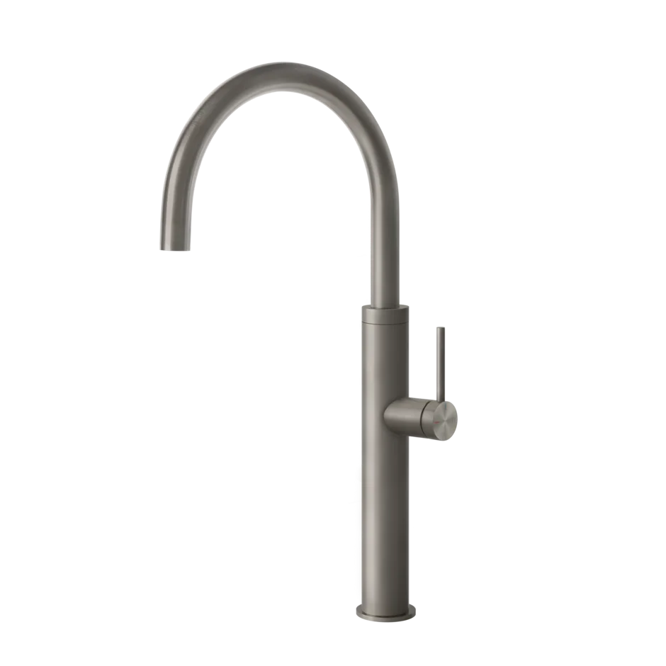 Gessi 316 Flessa kitchen faucet with swivel spout 60016