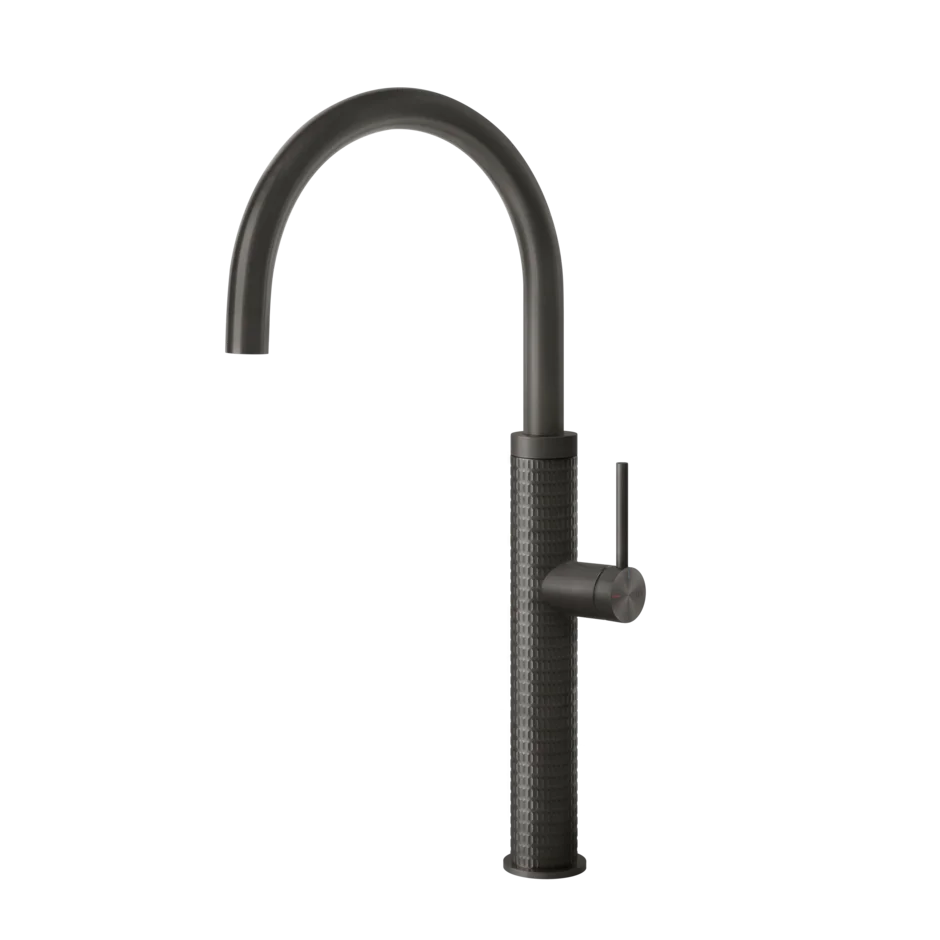Gessi 316 Meccanica kitchen faucet with swivel spout 60018