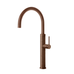 Gessi 316 Meccanica kitchen faucet with swivel spout 60018