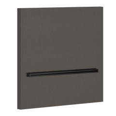 Gessi Cascata soffione doccia a cascata 20295- 707 Black Metal brushed PVD
