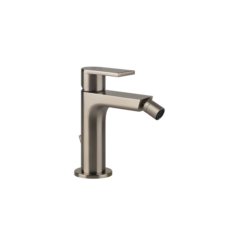 Gessi Emporio Via Manzoni rubinetto bidet con scarico 38608- 149 Finox brushed nickel