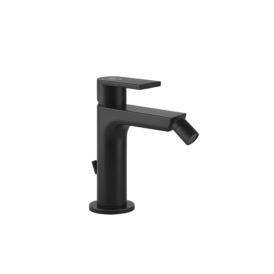 Gessi Emporio Via Manzoni rubinetto bidet con scarico 38608- 299 matt black