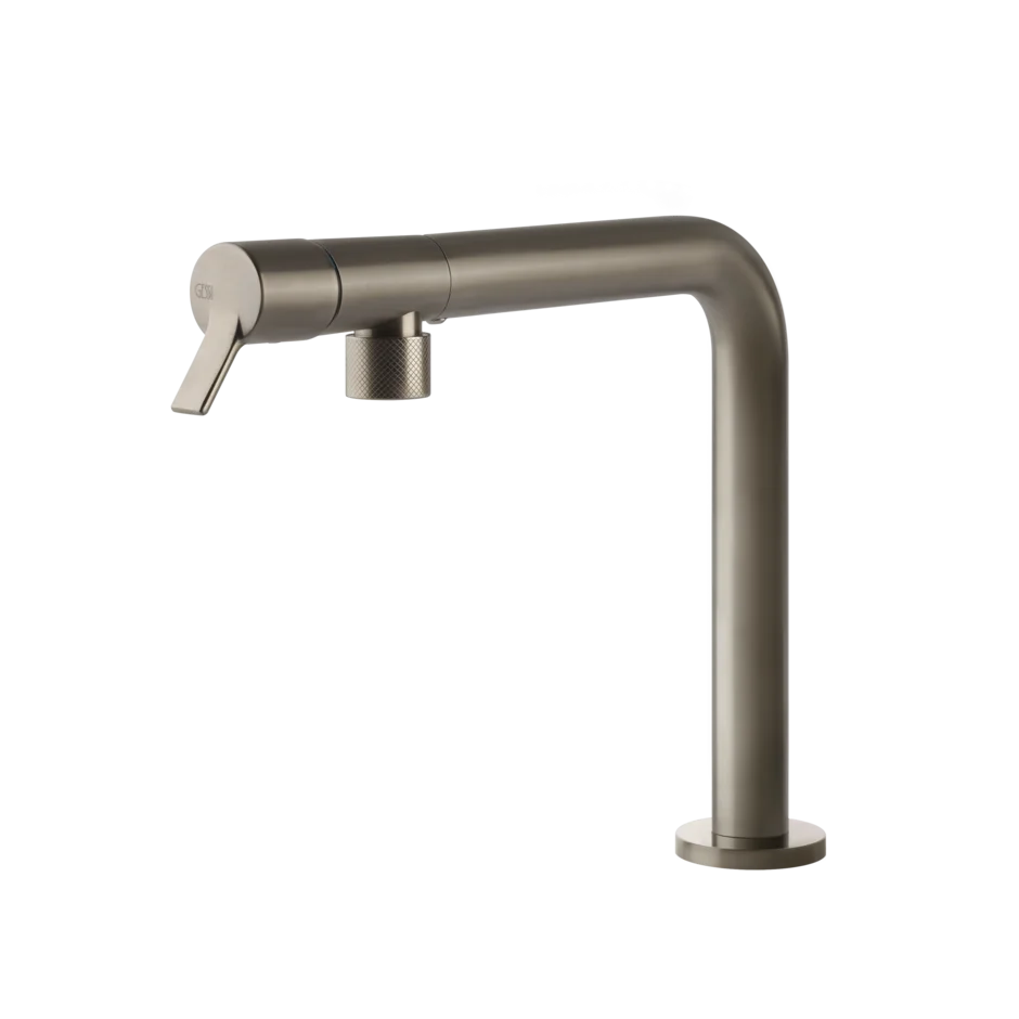 Gessi Fisso kitchen faucet with swivelling spout 60073
