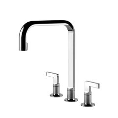 Gessi Inciso rubinetto cucina 3 fori con canna girevole 58701