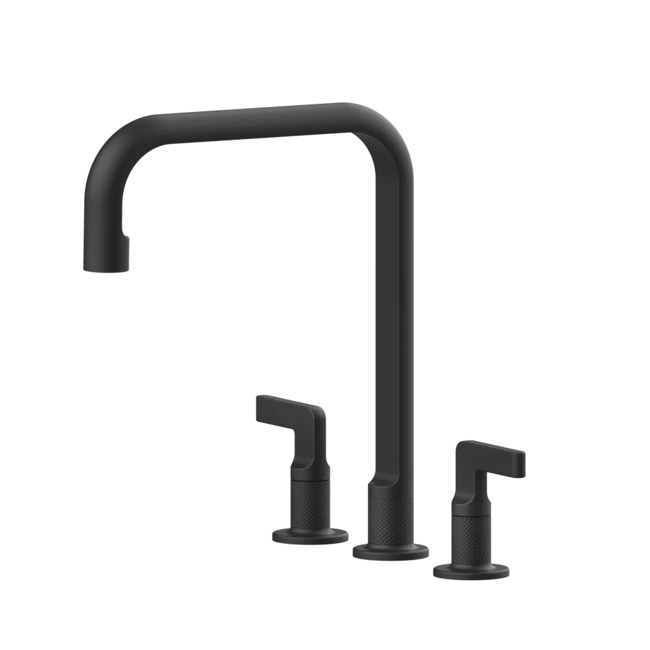 Gessi Inciso rubinetto cucina 3 fori con canna girevole 58701