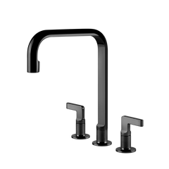 Gessi Inciso rubinetto cucina 3 fori con canna girevole 58701