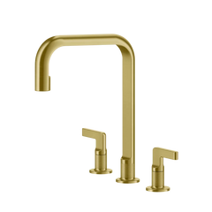 Gessi Inciso rubinetto cucina 3 fori con canna girevole 58701