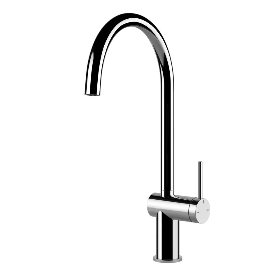 Gessi Inedito rubinetto cucina con canna girevole 60411