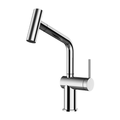 Gessi Inedito rubinetto cucina con doccetta estraibile doppio getto 60425