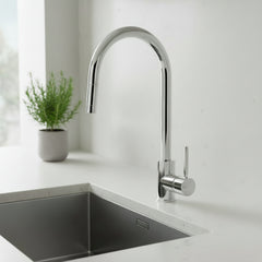 Gessi Neutron rubinetto cucina con doccetta estraibile cromo 17120-031