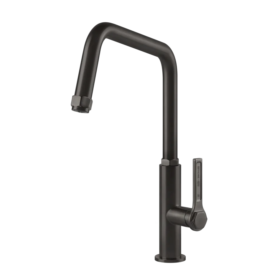 Gessi Officine kitchen faucet with swivelling spout 60051