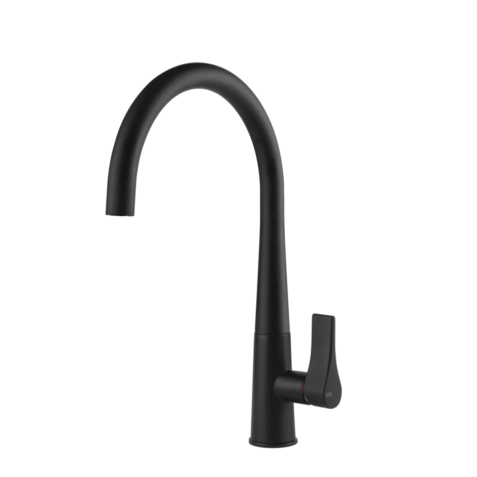 Gessi Proton kitchen faucet with swivelling spout 17151