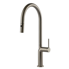 Gessi Stelo rubinetto cucina con doccetta estraibile doppio getto 60303