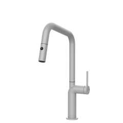 Gessi Stelo rubinetto cucina con doccetta estraibile doppio getto 60307