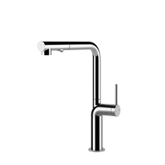 Gessi Stelo rubinetto cucina con doccetta estraibile doppio getto 60311