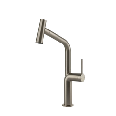 Gessi Stelo rubinetto cucina con doccetta estraibile doppio getto 60313