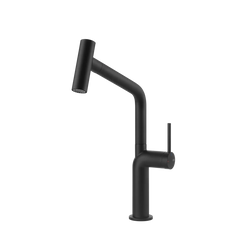 Gessi Stelo rubinetto cucina con doccetta estraibile doppio getto 60313
