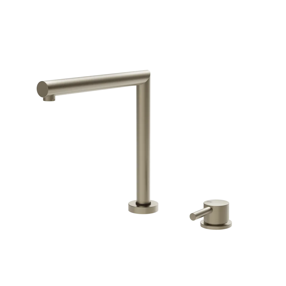 Gessi Su&Giù rubinetto cucina con comando da piano e canna girevole 50107