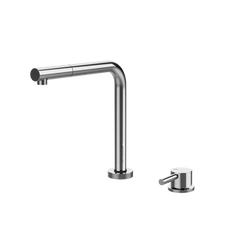 Gessi Su&Giù rubinetto cucina con comando da piano e doccetta estraibile 50109