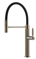 Gessi Venti20 semi-professional kitchen faucet with pull out spray 60634