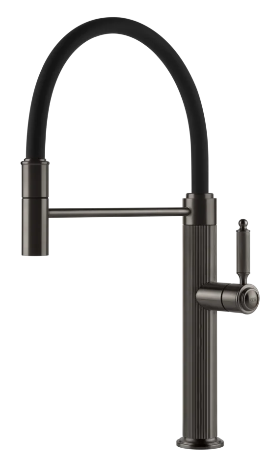 Gessi Venti20 semi-professional kitchen faucet with pull out spray 60634