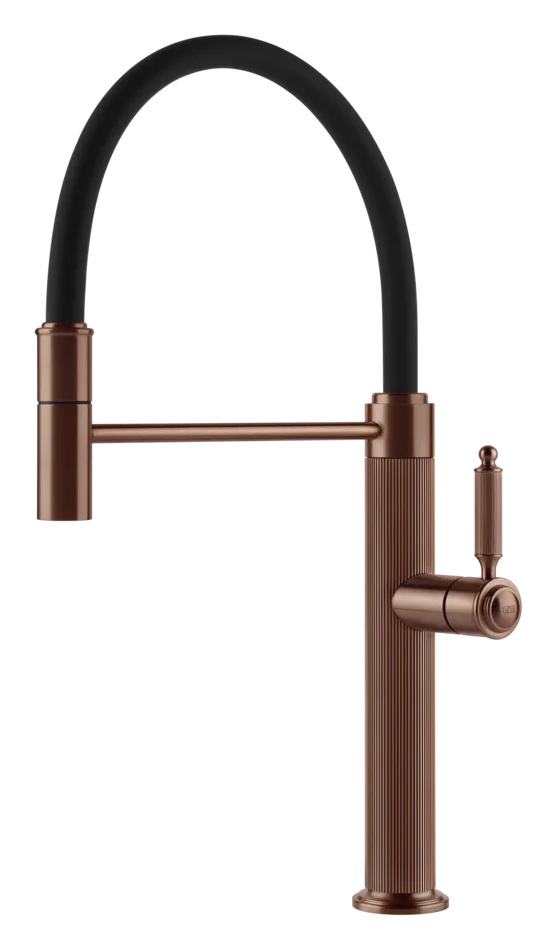 Gessi Venti20 semi-professional kitchen faucet with pull out spray 60634