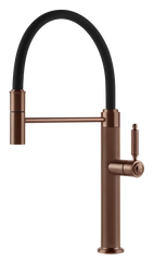 Gessi Venti20 semi-professional kitchen faucet with pull out spray 60634