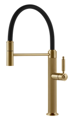 Gessi Venti20 semi-professional kitchen faucet with pull out spray 60634
