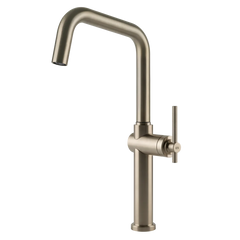 Gessi Habito kitchen faucet with swivelling spout 60650