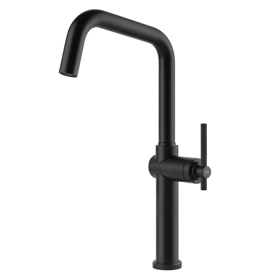 Gessi Habito kitchen faucet with swivelling spout 60650